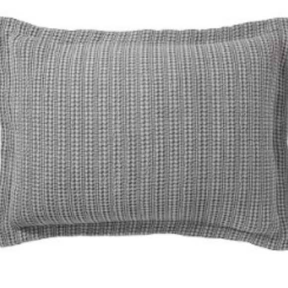Pottery Barn Other - P. Barn Gray Honeycomb Cotton Sham-Standard